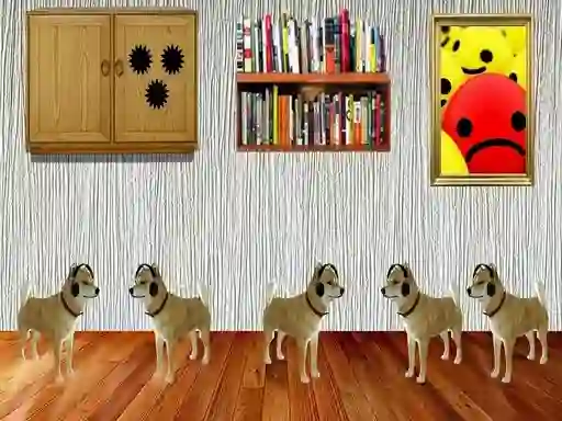 Xogo Dog Room Escape en liña