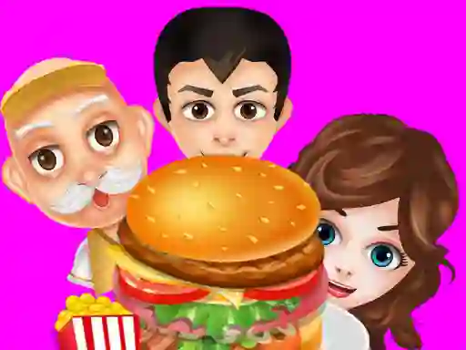 Xogo Buger Cooking Food Shop en liña