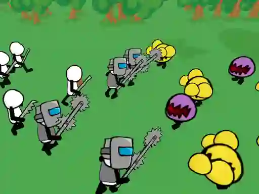 Xogo Stickman Gun Battle Simulator en liña