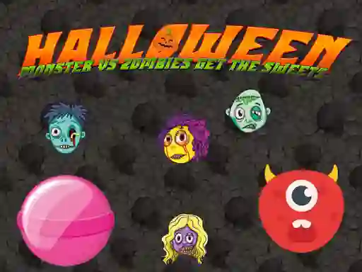 Xogo Halloween Moster Vs Zombies en liña