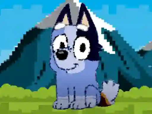 Xogo Bluey dog pixal en liña