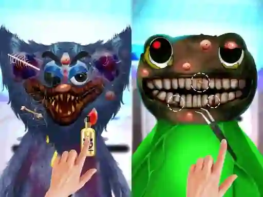Xogo Huggy ASMR Monster Makeover en liña
