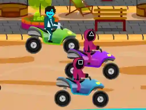 Xogo Squid Gamer Buggy Raging en liña