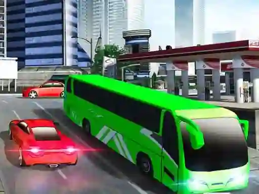 Xogo Bus Simulator City Driving en liña