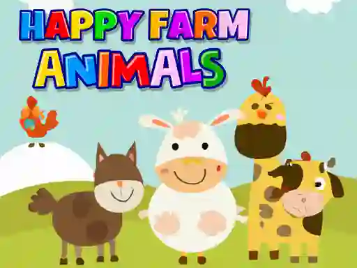Xogo Happy Farm Animals en liña