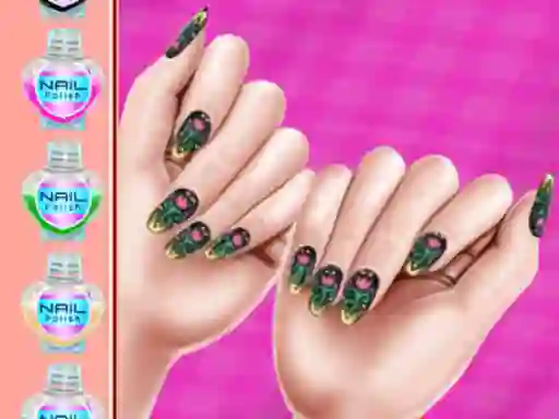 Xogo Royal Theme Nail Art DIY en liña