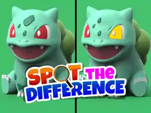 Xogo Pokimon Spot the differences en liña