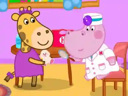 Xogo Hippo Toy Doctor Sim en liña