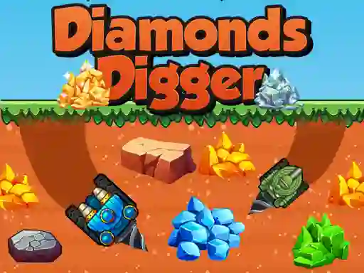 Xogo Diamonds Digger en liña