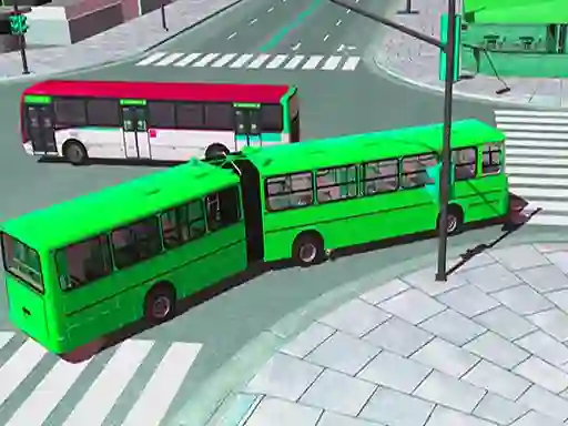 Xogo Bus Driving 3d simulator - 2 en liña
