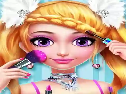Xogo Ballerina Magazine Dress Up en liña