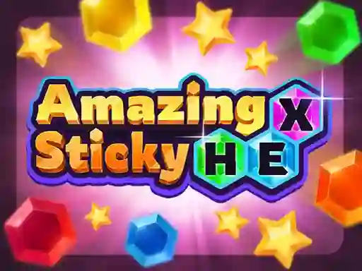 Xogo Amazing Sticky Hex en liña