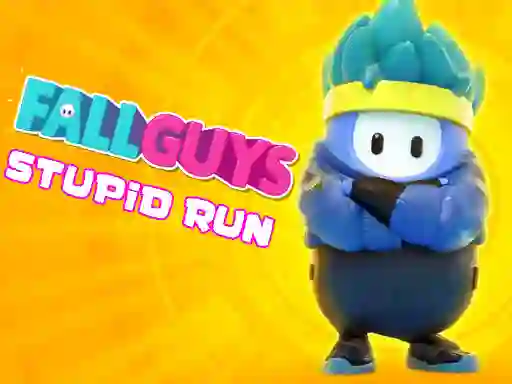 Xogo Fall Guys Stupid Run en liña