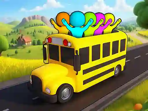 Xogo Bus Match: Color Parking Jam en liña