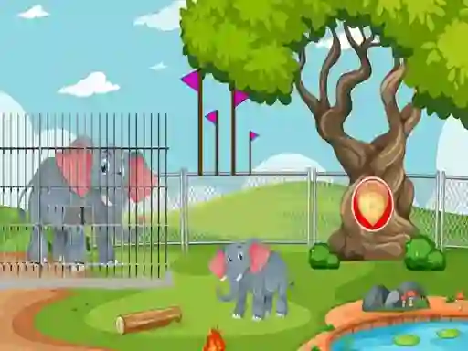 Xogo Rescue The Elephant Calf 2 en liña
