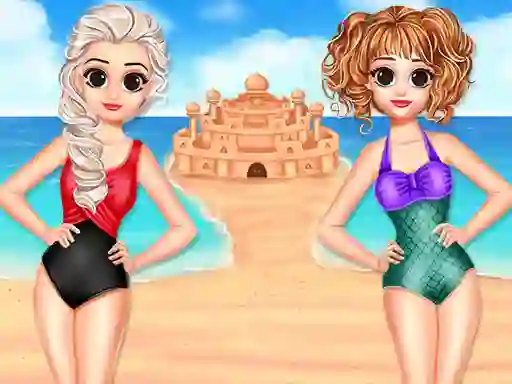 Xogo Princess Summer Sand Castle en liña