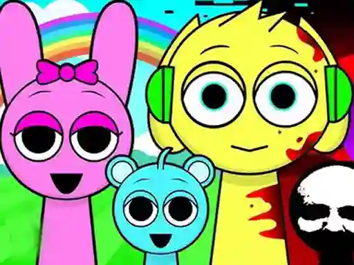 Xogo Sprunki X Granny Incredibox en liña