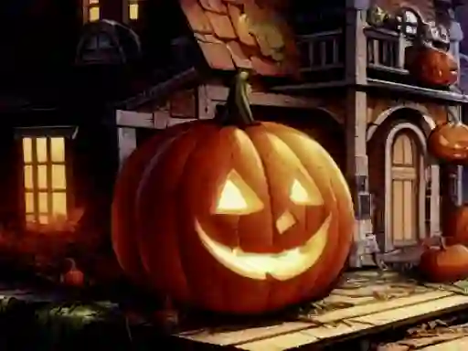 Xogo Halloweem Pumpkin Adventure en liña