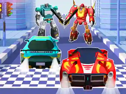 Xogo Car Robot Transform Fight en liña