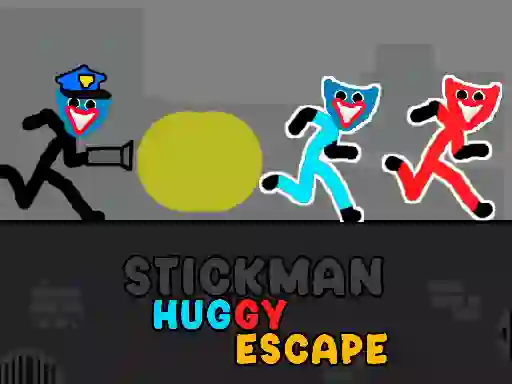 Xogo Stickman Huggy Escape en liña