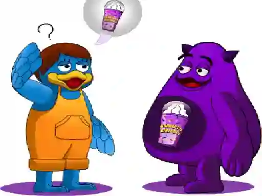 Xogo Grimace Monster Dop Story en liña