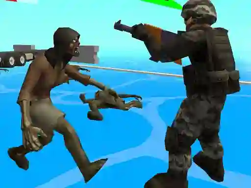 Xogo Zombie Wars TopDown Survival en liña