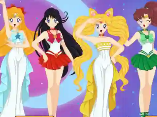 Xogo Sailor Moon Character Creator en liña