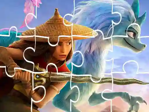 Xogo Raya And The Last Dragon Jigsaw en liña