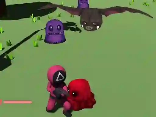 Xogo Squid Warrior Adventure en liña