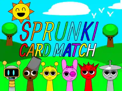 Xogo Sprunki Card Match en liña