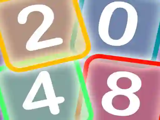 Xogo Neon Game 2048 en liña