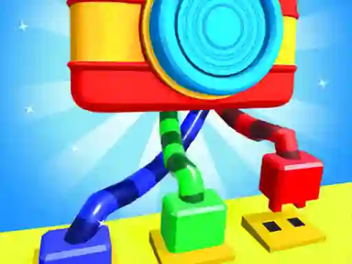 Xogo Tangle Puzzle 3D en liña