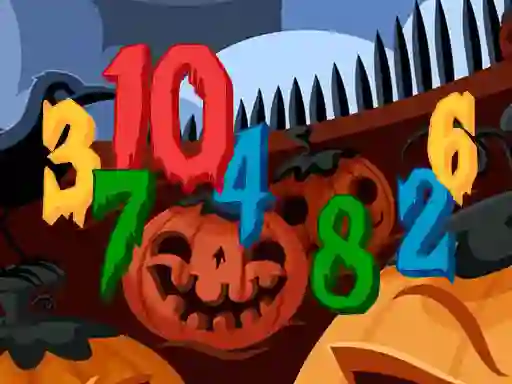 Xogo Halloween Hidden Numbers en liña