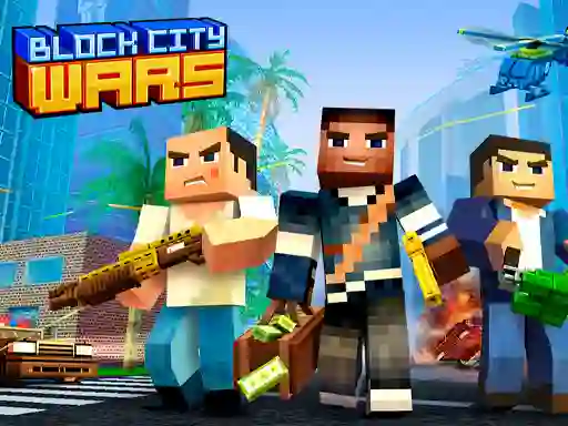 Xogo Block City Wars en liña