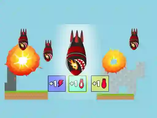 Xogo Rocket Evolution Destroy the Map! en liña