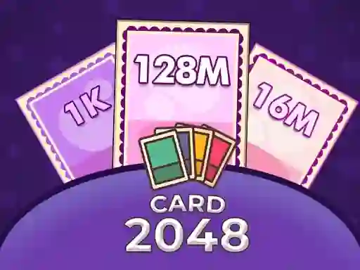 Xogo Merge Card 2048 en liña