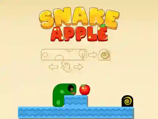 Xogo Snake Apple en liña