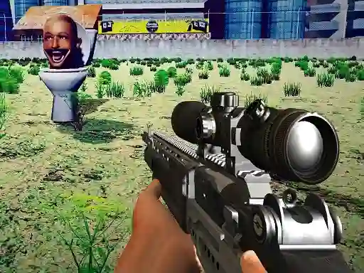 Xogo Sniper Hunting Skibidi Toilet en liña