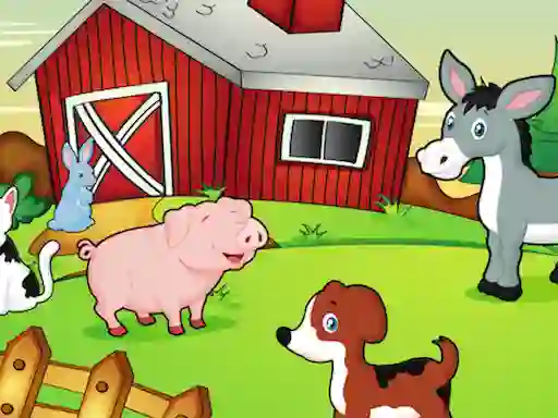 Xogo Happy Farm For Kids en liña