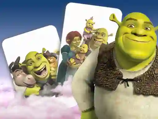 Xogo Shrek Memory Card Match en liña