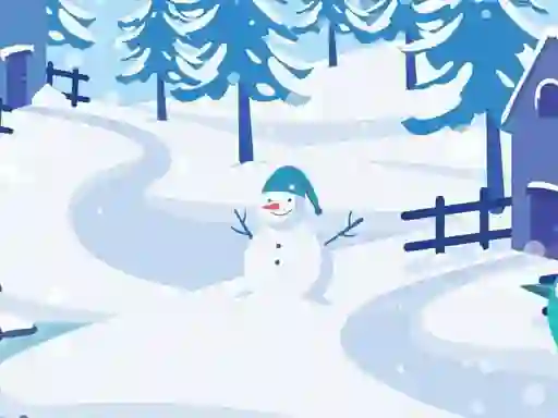 Xogo Happy Snowman Hidden en liña