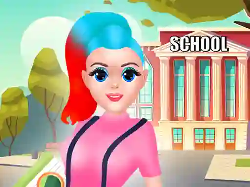 Xogo First Day of School en liña