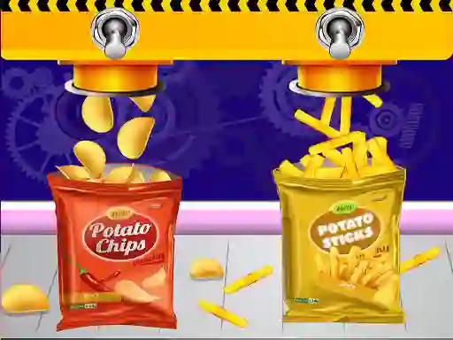 Xogo Potato Chips making en liña
