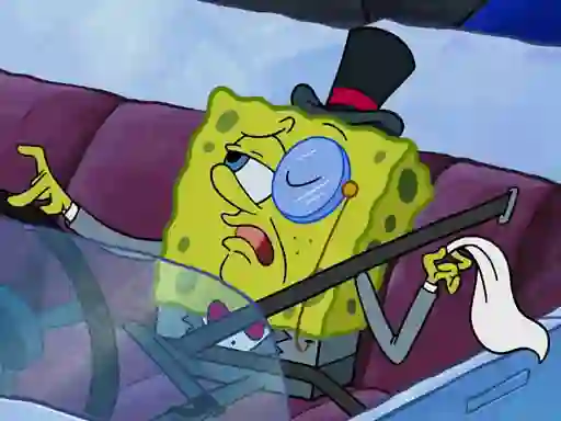 Xogo Spongebob Driving Test Hidden en liña