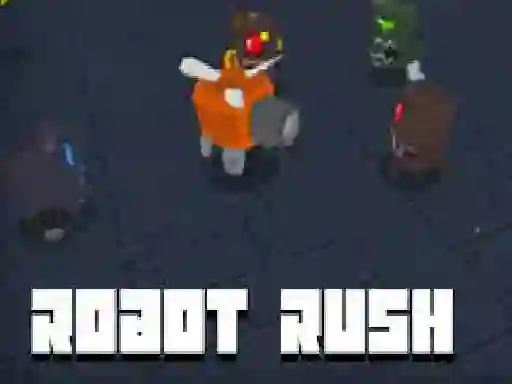 Xogo Robot Rush en liña