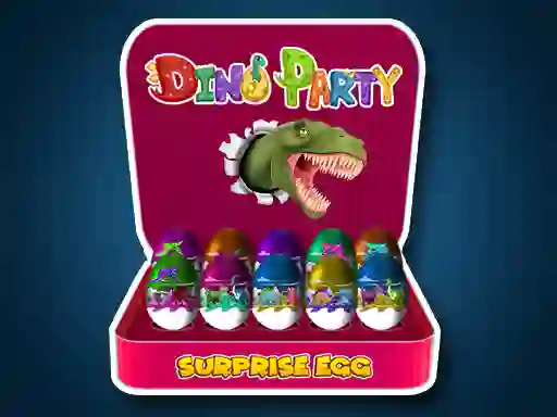 Xogo Surprise Egg: Dino Party en liña