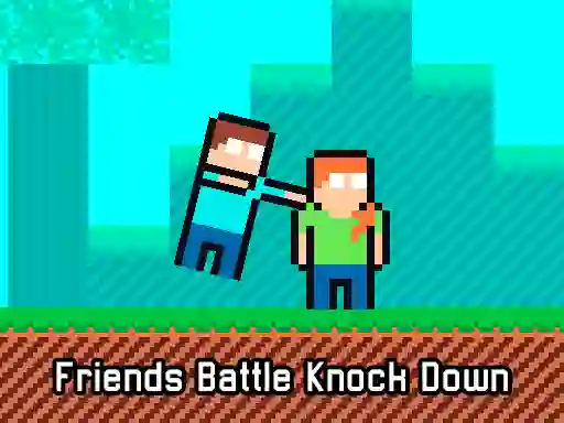 Xogo Friends Battle Knock Down en liña