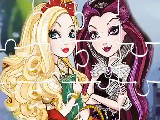 Xogo Ever After High Jigsaw en liña