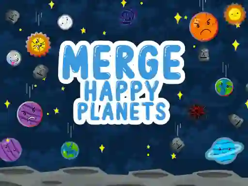 Xogo Merge Happy Planets en liña