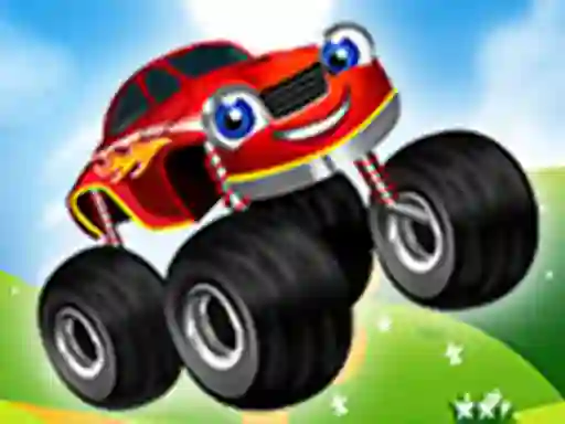 Xogo Monster Trucks Kids Racing en liña